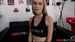 Anal only tiny teen alicia williams anal tryout