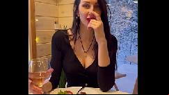 I invited my step mom to a restaurant and was rewarded with cool sex pov